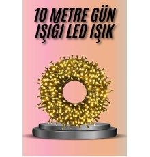 Dekoratif Aydınlatma Ampüllü 10 Metre Gün Işığı Şerit Led