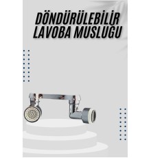 Dönebilen Musluk Başlığı Akrobat Mutfak Banyo Musluk Ucu Başlığı Oynar Başlıklı