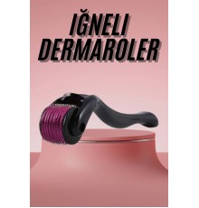 Derma Roller Titanyum Uçlu 540 İğneli 1 Mm Saç Sakal Çıkarma Ve Cilt Bakım Masaj Aleti
