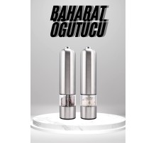 Otomatik Tuz ve Karabiber Öğütücü Baharat Öğütücü Tuz Karabiber Değirmeni