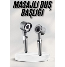 Masaj Etkili Turbolu Çok Fonksiyonlu Filtreli Duş Başlığı Yeni Nesil