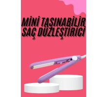 Saç Düzleştirici Pürüzsüz Parlaklık Seyahat Tipi Taşınabilir Seramik Kaplama