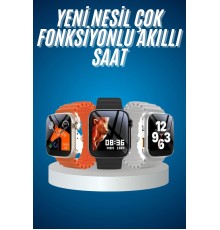 Yeni Nesil Akıllı Saat Müzik Dinleme Bildirim Görme Sesli Asistan Desteği
