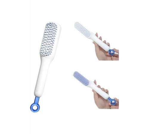 Kendini Temizleyen Tarak Fırça Geri Çekilebilir Evcil Hayvana Uygun Sıkı Dişli