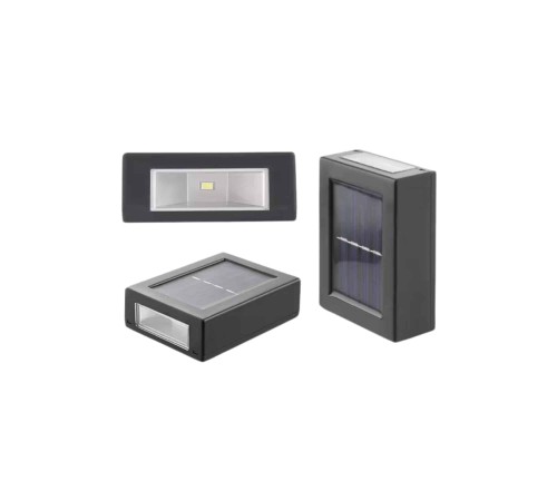 Solar Lamba Dekoratif Aplik Su Geçirmez Led Işıklı Duvar Lambası