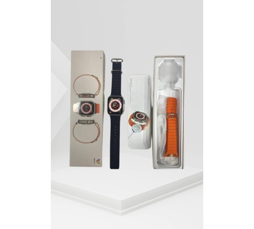 Akıllı Saat Android ve İOS Uyumlu 49 MM NFC Özelliği GPS Takibi
