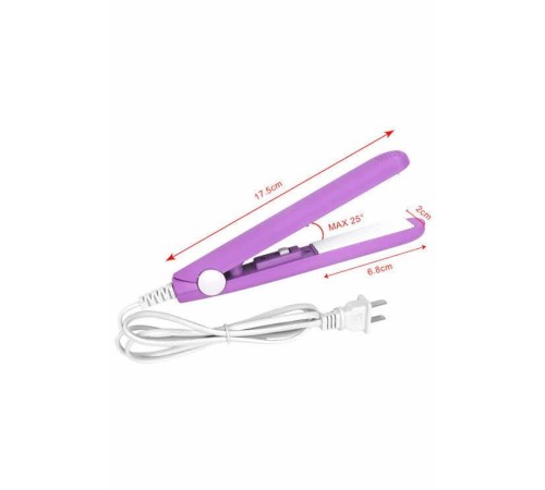 Saç Düzleştirici Pürüzsüz Parlaklık Seyahat Tipi Taşınabilir Seramik Kaplama