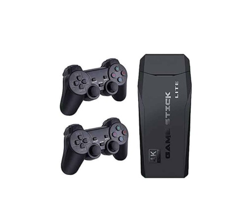 Game Stick El Atarisi 2.4g Kablosuz Çift Kol Oyunlar 4k Game Stick 3500 Oyunlu Atari Uyumlu