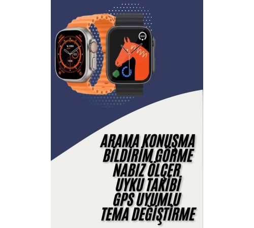 Akıllı Saat Kordon Hediyeli Güçlü Batarya Kapasiteli Titreşimli Bildirim Görme Unisex Akıllı Saat Kordon Hediyeli Güçlü Batarya Kapasiteli Titreşimli Bildirim Görme Unisex
