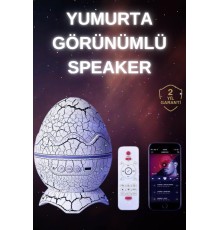 Dinozor Speaker Renk Değiştirme Projeksiyon Modu Bluetooth Hoparlör Gece Lambası