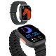 Ultra Akıllı Saat 49 Mm Çift Kordonlu Arama Cevaplama Bluetooth Bağlantılı