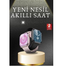 Akıllı Saat Alarm ve Titreşim Uyku ve Sağlık Takibi GPS Uyumlu Nabız Ölçer Sesli Görüşme