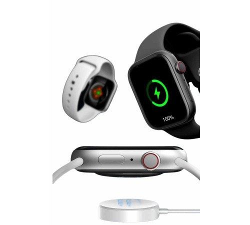 Yeni Model Akıllı Saat Dokunmatik Ekran Unisex Amoled Ekran 44 mm Yeni Model Akıllı Saat Dokunmatik Ekran Unisex Amoled Ekran 44 mm