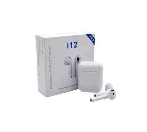 Kablosuz Bluetooth Kulaklık Yeni Nesil Android ve İOS Uyumlu Kulaklık Beyaz