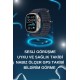 Akıllı Saat Bluetooth Bağlantılı NFC ve GPS Uyumlu Nabız Ölçer Sesli Görüşme