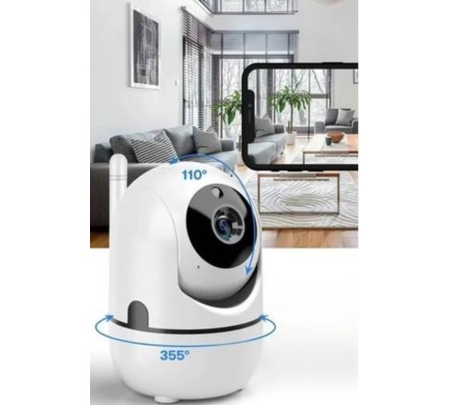 Akıllı Güvenlik Kamerası HD Görüntü Kalitesi Hareket Algılama Wifi Kamera