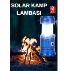 Kamp Lambası El Feneri Askılı Büyük Boy USB Şarjlı Işıldak