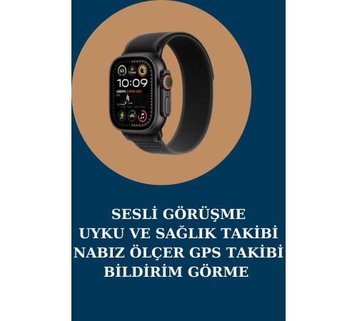 Akıllı Saat Nabız Ölçer Uyku Takibi Adımsayar Alarm ve Hatırlatıcı Çağrı Cevaplama