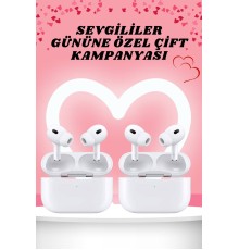 Sevgiliye Hediye Çift Kulaklığı Yeni Nesil Pro Kulaklık Sevgililer Gününe Özel Kampanya
