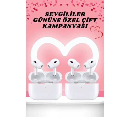 Sevgiliye Hediye Çift Kulaklığı Yeni Nesil Pro Kulaklık Sevgililer Gününe Özel Kampanya
