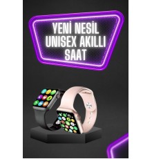 Dokunmatik Ekran Akıllı Saat Tema Değiştirme Şık ve Modern Unısex