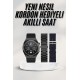 En Çok Tercih Edilen Akıllı Saat Amoled Ekran Nabız Sensörü GPS Uyumlu Adımsayar