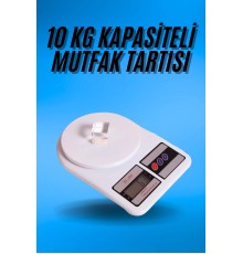 Dijital Hassas 10 Kg Mutfak terazisi tartısı LCD Ekran Mutfak Tartısı