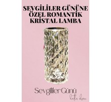 Sevgililer Gününe Özel Romantik Kristal Gece Lambası Sevgiliye Hediye