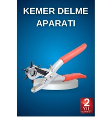 Kemer Delme Pensesi Deri Delici Pensi Zımba 6 Farklı Boyutta