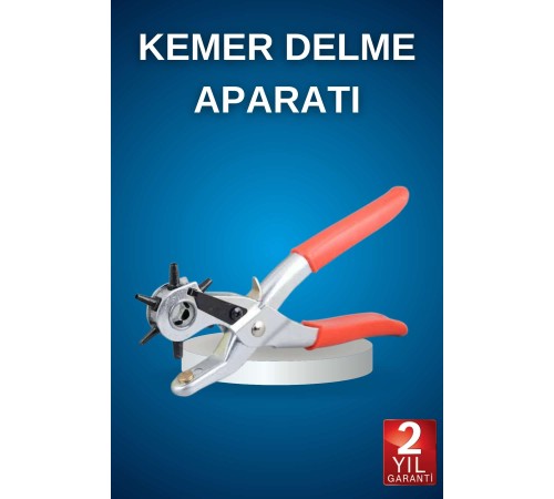 Kemer Delme Pensesi Deri Delici Pensi Zımba 6 Farklı Boyutta
