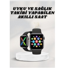 Akıllı Saat Wireless Şarj Yüksek Çözünürlüklü Müzik Dinleme Sesli Cevaplama