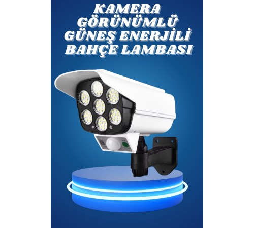 Bahçe Aydınlatması Hareket Sensörlü Led Aydınlatma Kamera Görünümlü Bahçe Aydınlatması Hareket Sensörlü Led Aydınlatma Kamera Görünümlü