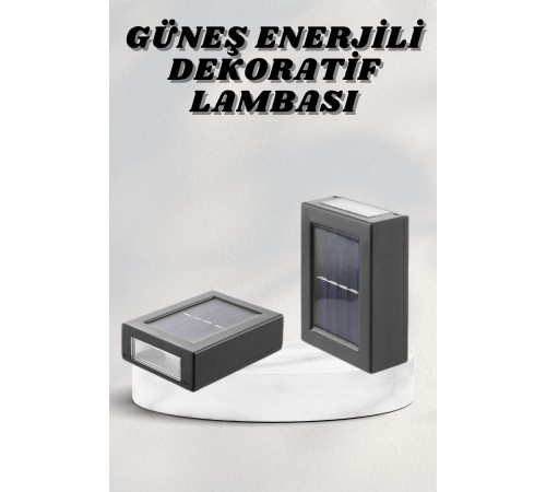 Bahçe Aydınlatması Solar Güneş Enerjili Dekoratik Led Işıklı Lamba
