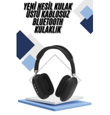 Yeni Nesil Bluetooth Kulaklık Kulak Üstü ANC Özelliği Yüksek Ses Kaliteli