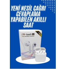 Yeni Nesil Çift Mikrofonlu Dokunmatik Kablosuz Bluetooth Kulaklık