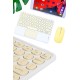 Touchpad Tüm Cihazlara Uyumlu Bluetooth Klavye Touchpad Slim Kablosuz Wifi Q Klavye