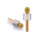 Karaoke Mikrofon Dahili Hoparlörlü Sd-usb-aux Girişli Bluetooth Hoparlör