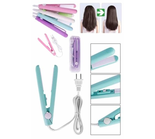 Seyahat Tipi Taşınabilir Saç Düzleştirici Saç Şekillendirici Yüksek Isı Ayarlı