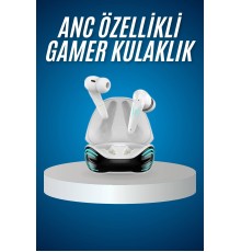 Kulaklığı Mikrofonlu Gürültü Engelleme Gecikme Önleyici Bluetooth Kulaklık