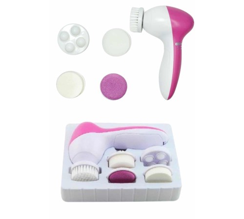 5 Başlıklı Cilt Temizleme Cihazı Ultra Kaliteli Yumuşak Kırşıklık Karşıtı