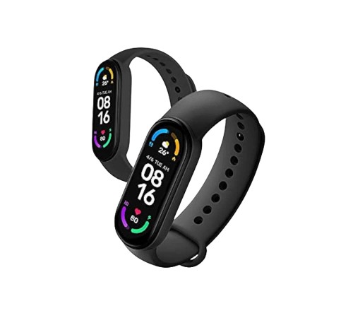 M6 Akıllı Bileklik Siyah Adımsayar Spor Takibi Android ve İOS Uyumlu