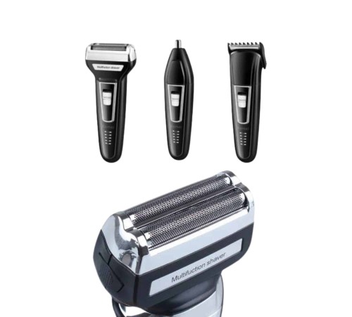 Kulak Burun Kıl Kesme Ense Yanak Tıraş Seti 3 Başlıklı Profesyonel