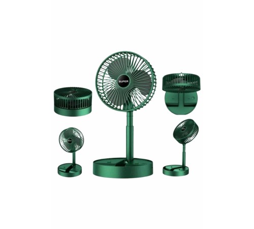 Katlanabilir Usb Şarjlı Masaüstü Soğutucu Mini Fan Telefon Tutucu