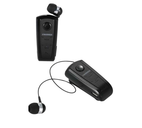 Makaralı Bluetooth Kulakiçi Yaka Kulaklığı Kablosuz Kulaklık