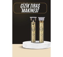 Tıraş Makinesi Şarjlı Çizik Tıraş Paslanmaz Çelik Bıçaklı 4 Taraklı