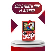 Sup Atari Retro 400 Nostalji Oyunlu Mini Atari Taşınabilir Oyun Konsolu
