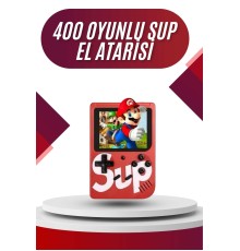 Sup Atari Retro 400 Nostalji Oyunlu Mini Atari Taşınabilir Oyun Konsolu