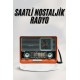 Vintage Nostaljik Radyo AUX USB SD Kart Girişli Şarjlı Bluetooth Bağlantılı