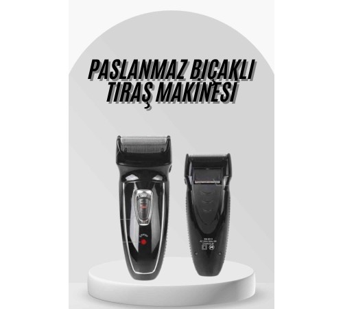 Sakal Kesme Makinesi Yanak Tıraş Makinesi Hassas Ciltlere Özel Profesyonel