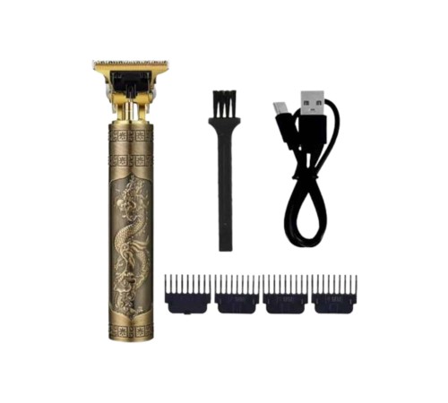 Tıraş Makinesi Şarjlı Çizik Tıraş Paslanmaz Çelik Bıçaklı 4 Taraklı